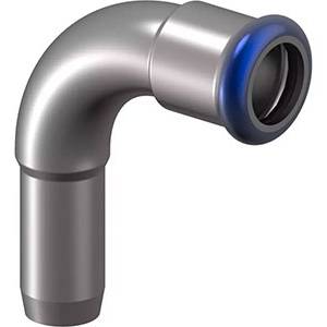 Uponor INOX curbă capăt simplu