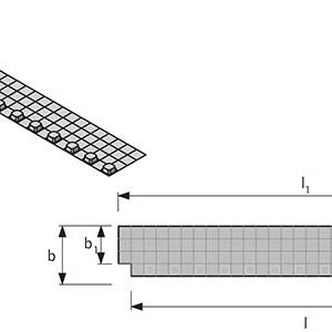 Uponor Tecto suport pentru profil dilatare