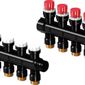 Uponor Vario PLUS distribuitor cu robinet reglaj